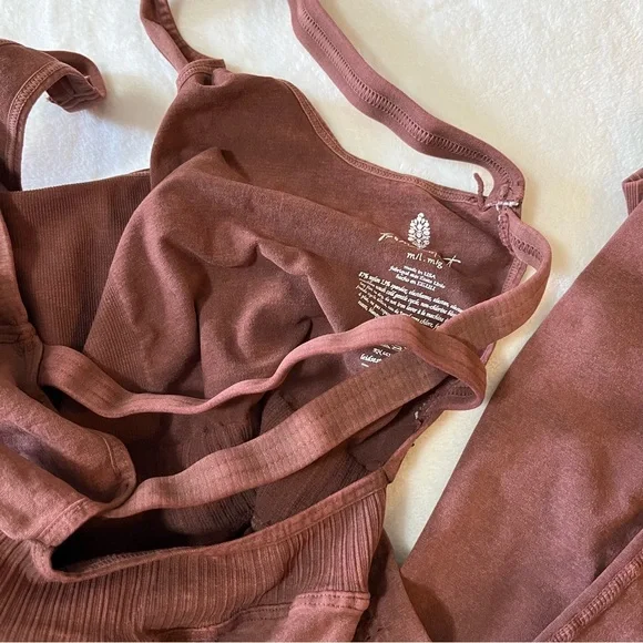 Free People Good Karma Onesie in Nutmeg - Picture 6 of 9